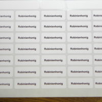 105 Etiketten selbstklebend,Imkerei,Imker,Aufkleber Phaceliahonig